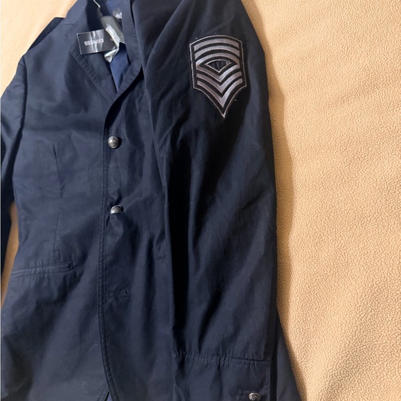 Express Navy Military Jacket - Picture 3 of 7